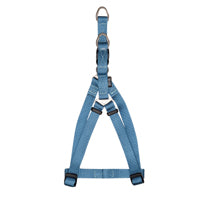 ZEUS Harnais Nylon Fixation Rapide S 3/8x13-18" Azur