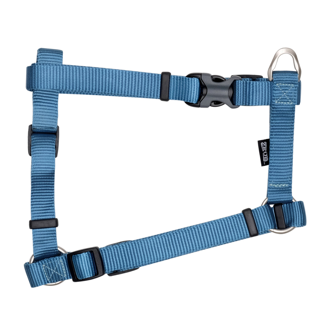 ZEUS Harnais Nylon Figure-H XL 1x24-35" Azur