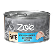 Zoë - Chat Adulte Pâté de Poisson Sauvage - Nourriture Humide pour Chats
