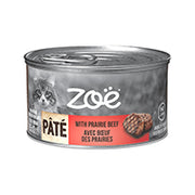 Zoë - Chat Adulte Pâté de Boeuf des Prairies - Nourriture Humide pour Chats