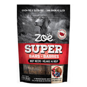 Zoë Super Bars - Mélange au Boeuf - Gâteries Tendres Sans Grains pour Chiens
