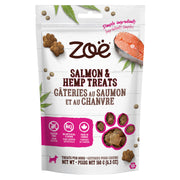 *ZOE Gâteries Chien Saumon & Chanvre 150g