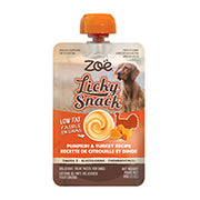 Zoë Licky Snack - Chien Adulte Pâté de Citrouille et Dinde - Garniture pour Chiens