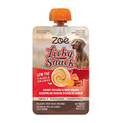 Zoë Licky Snack - Chien Adulte Pâté de Patate Douce et Boeuf - Garniture pour Chiens
