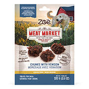 Zoë Meat Market - Morceaux de Venaison - Gâteries Tendres pour Chiens