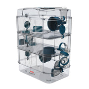 ZOLUX Cage Trio Rody 3 pour Hamster, 3 Étages, Bleue