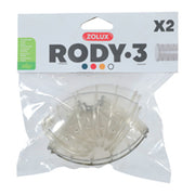 ZOLUX Tube Coudé Rody 3 Transparent pour Petits Animaux