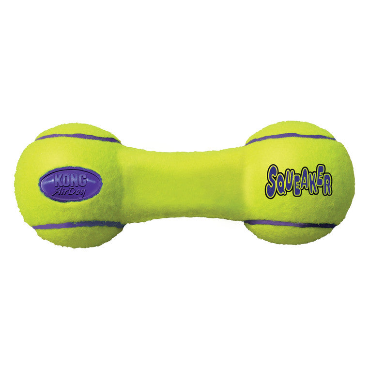 KONG Jouet Chien Airdog Squeaker Haltère M