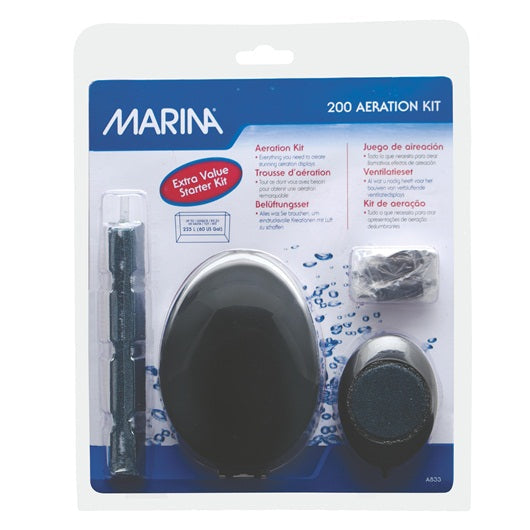 Marina - Trousse d'Aération 200 - Trousse d'Aération pour Aquariums