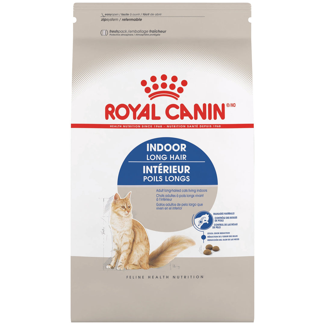 Royal Canin - Intérieur Poils Longs - Nourriture Sèche pour Chats d'Intérieur