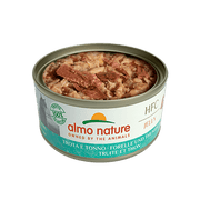 Almo Nature HQS Natural - Chat Truite avec Thon au Bouillon - Nourriture Humide pour Chats