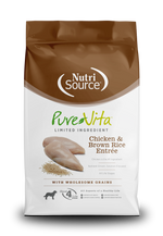 Voir l’image dans la galerie, NutriSource PureVita - Chien Poulet et Riz Brun - Nourriture Sèche à Ingrédients Limités pour Chiens