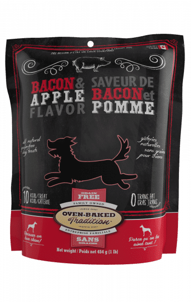 OBT Gâteries Chien Biscuits Bacon & Pommes SG 454g