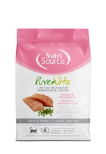 Voir l’image dans la galerie, NutriSource PureVita - Chat Saumon et Pois - Nourriture Sèche à Ingrédients Limités Sans Grains pour Chats