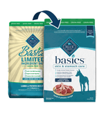 Voir l’image dans la galerie, Blue Basics LID - Agneau et Pomme de Terre - Nourriture Sèche Sans Grains à Ingrédients Limités avec Bouchées LifeSource pour Chiens Adultes de Grandes Races