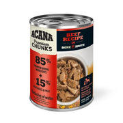 Acana Premium - Chien Morceaux de Boeuf avec Bouillon d'Os - Nourriture Humide pour Chiens