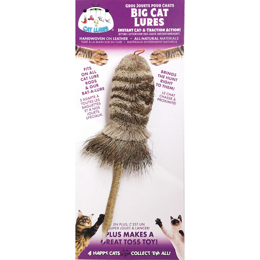 Cat Lures - Grand Leurre pour Canne à Pêche Cat Fishin' pour Chats, 6"