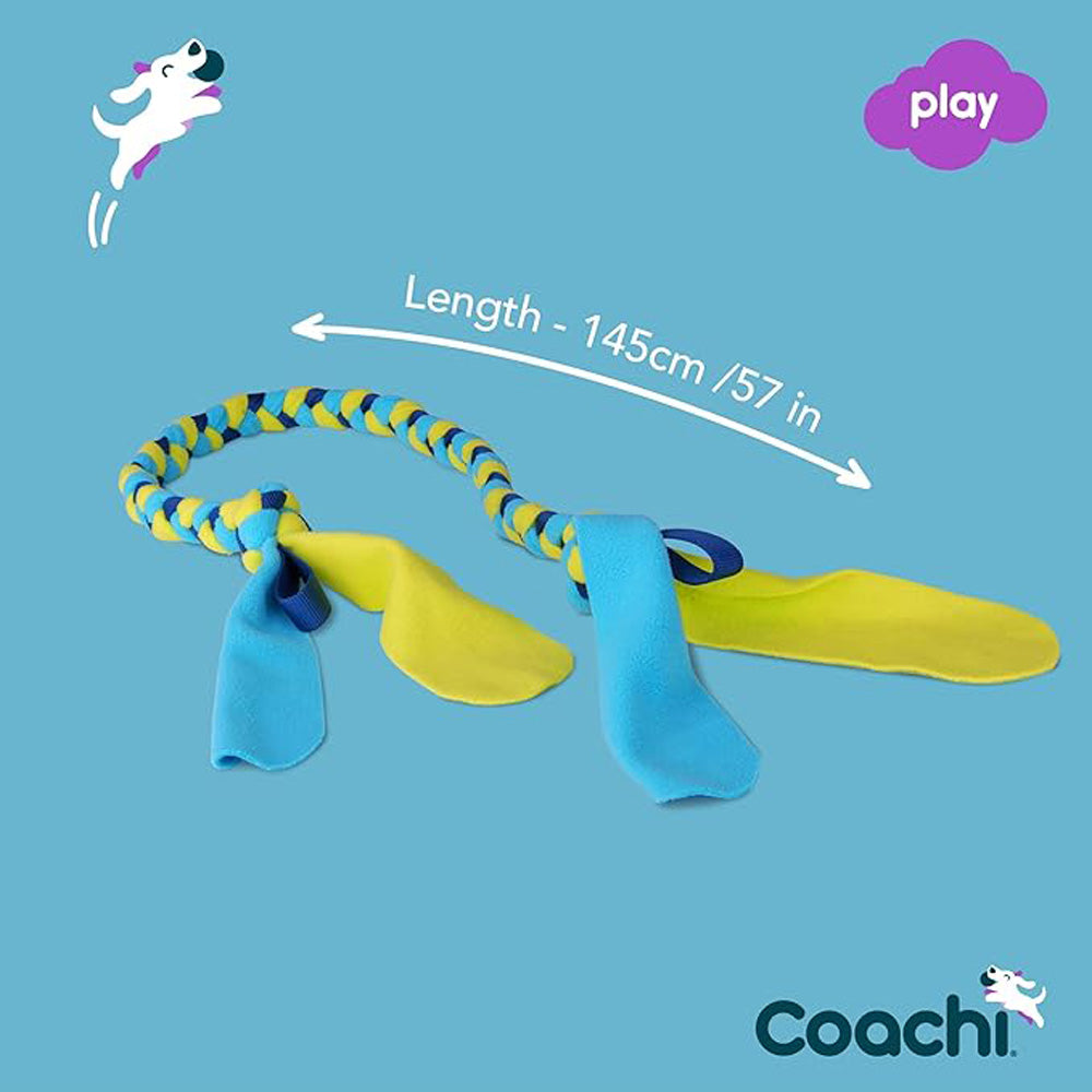 Coachi - Jouet Interactif Tuggli Tug pour Chiens, 57"