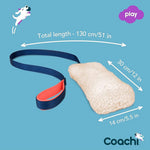 Voir l’image dans la galerie, Coachi - Jouet Interactif Chase &amp; Crinkle avec Faux Laine pour Chiens, 63"