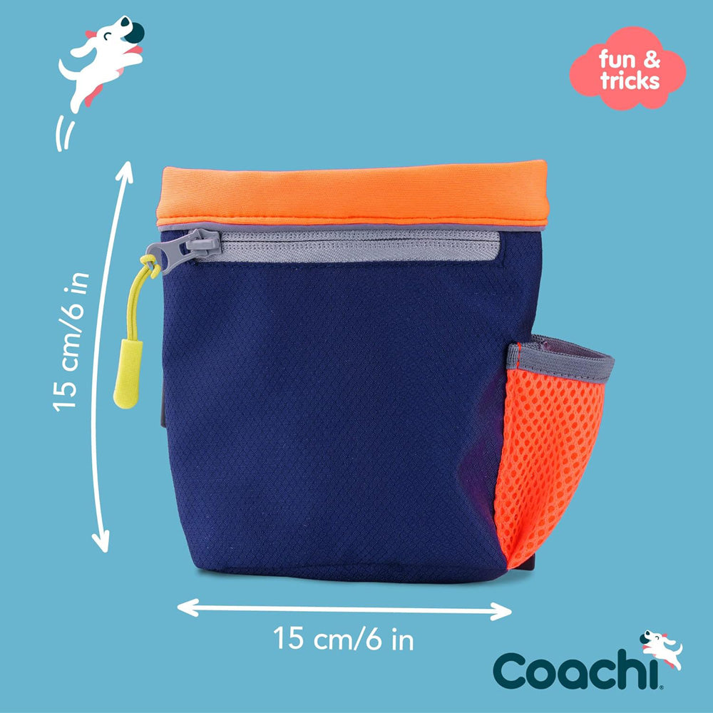 Coachi - Sac à Gâteries Train & Treat - Accessoire de Dressage pour Chiens