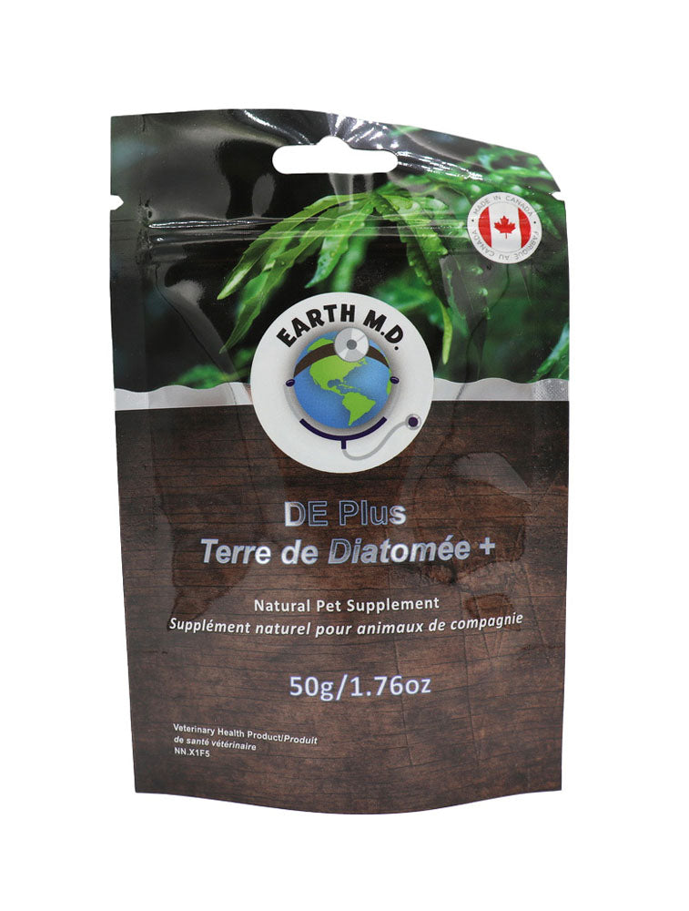 Earth MD - DE Plus - Supplément Naturel pour Chiens et Chats