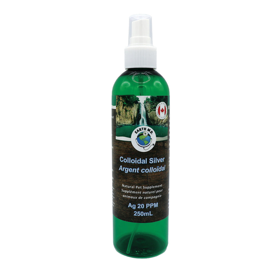 Earth MD - Argent Colloïdal - Supplément Naturel pour Chiens et Chats