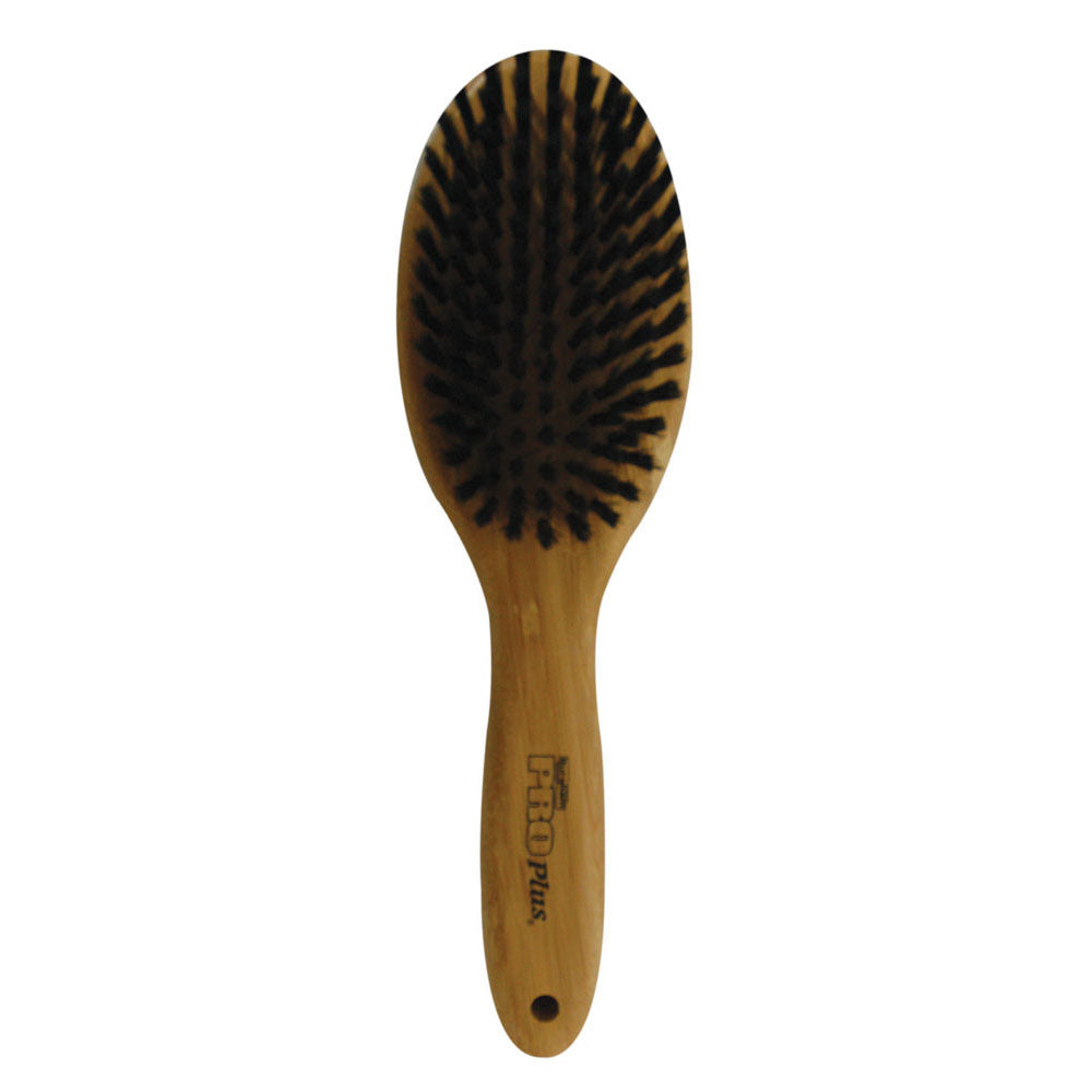 Pro Plus - Brosse à Poils en Bambou - Outil de Toilettage pour Chiens