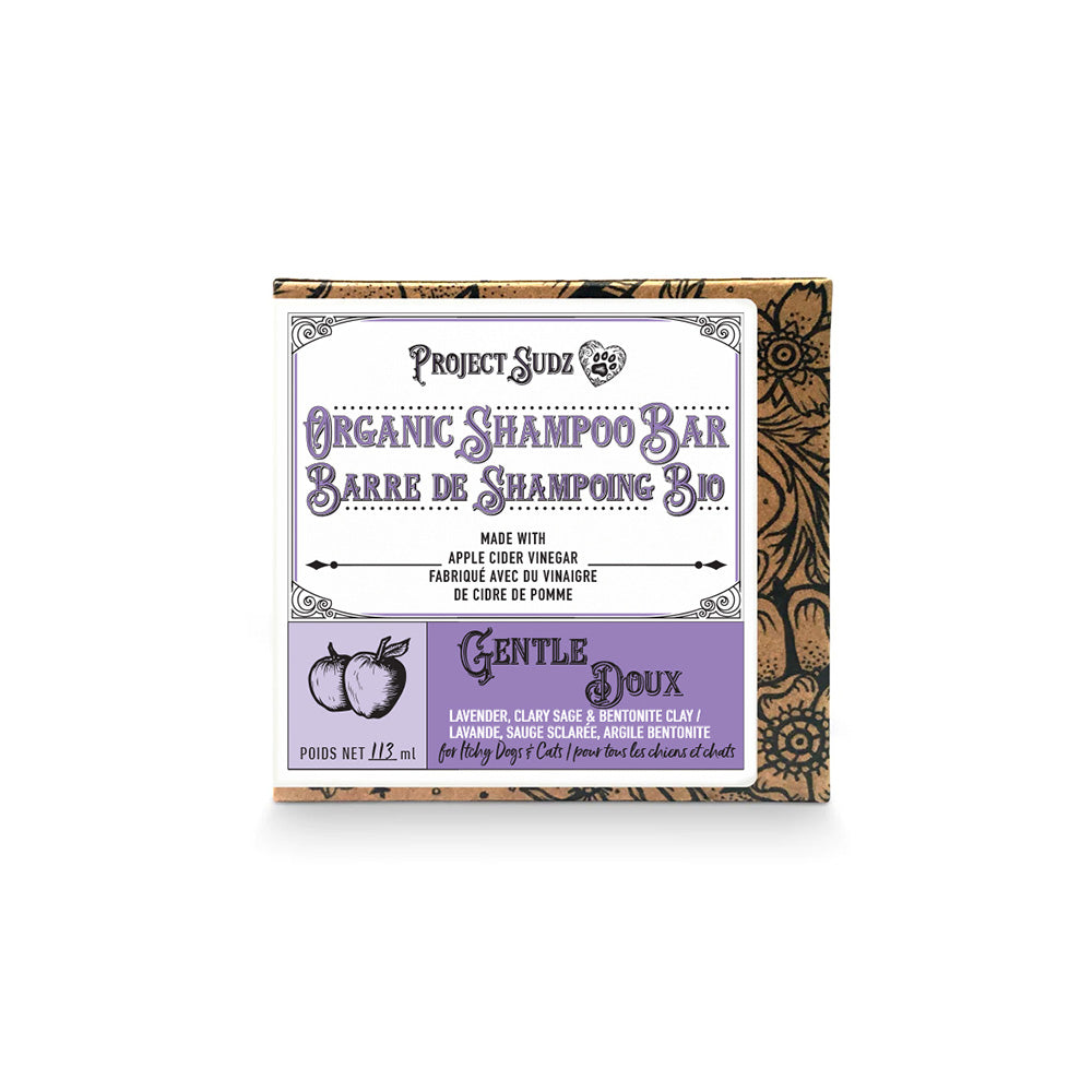 Project Sudz - Shampoing Doux Lavande et Sauge - Shampoing pour Chiens et Chats
