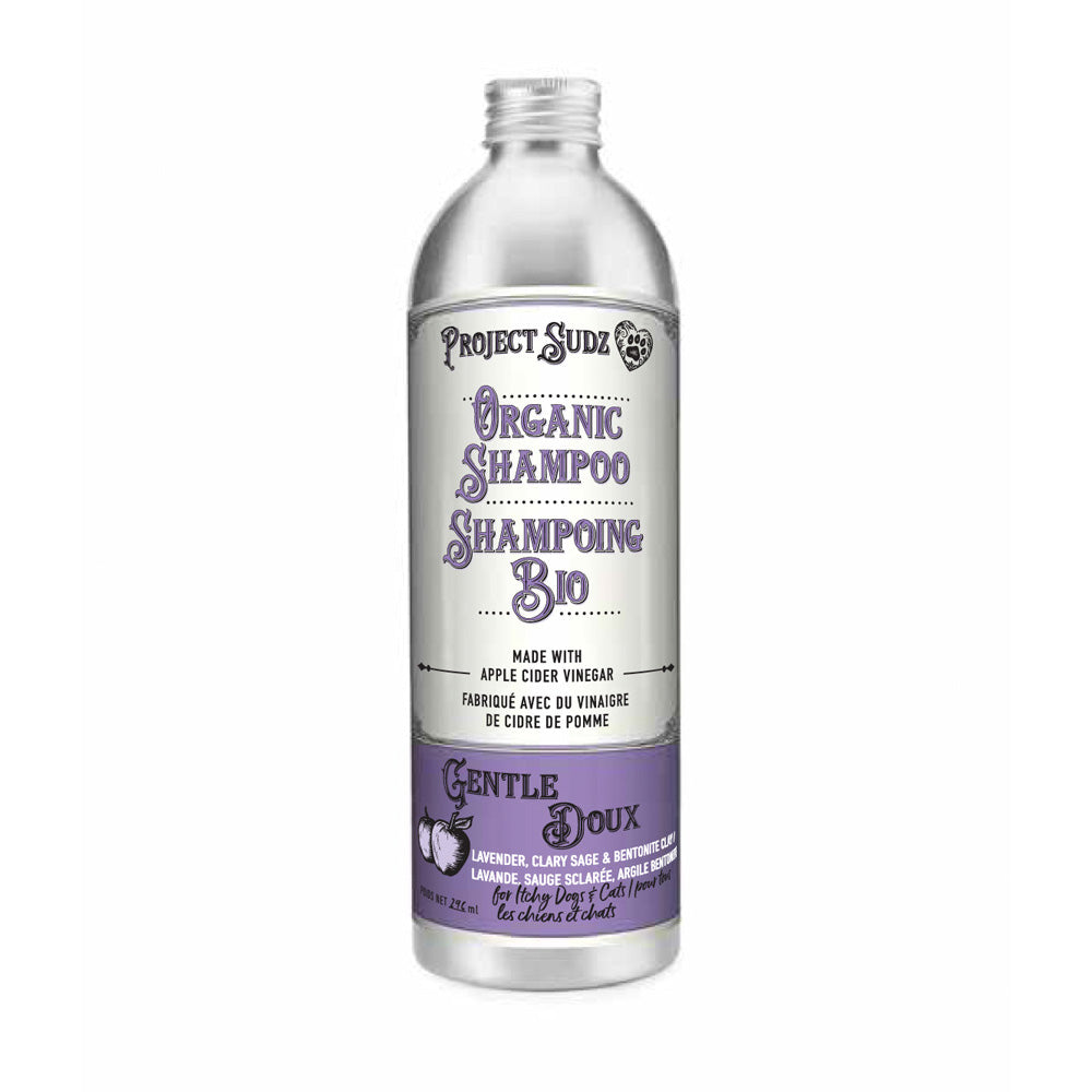 Project Sudz - Shampoing Doux Lavande et Sauge - Shampoing pour Chiens et Chats