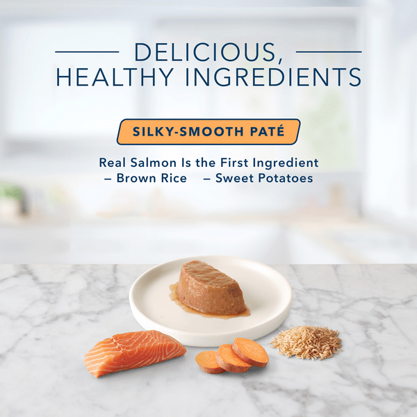 Blue Tastefuls - Pâté de Saumon - Nourriture Humide pour Chats Adultes