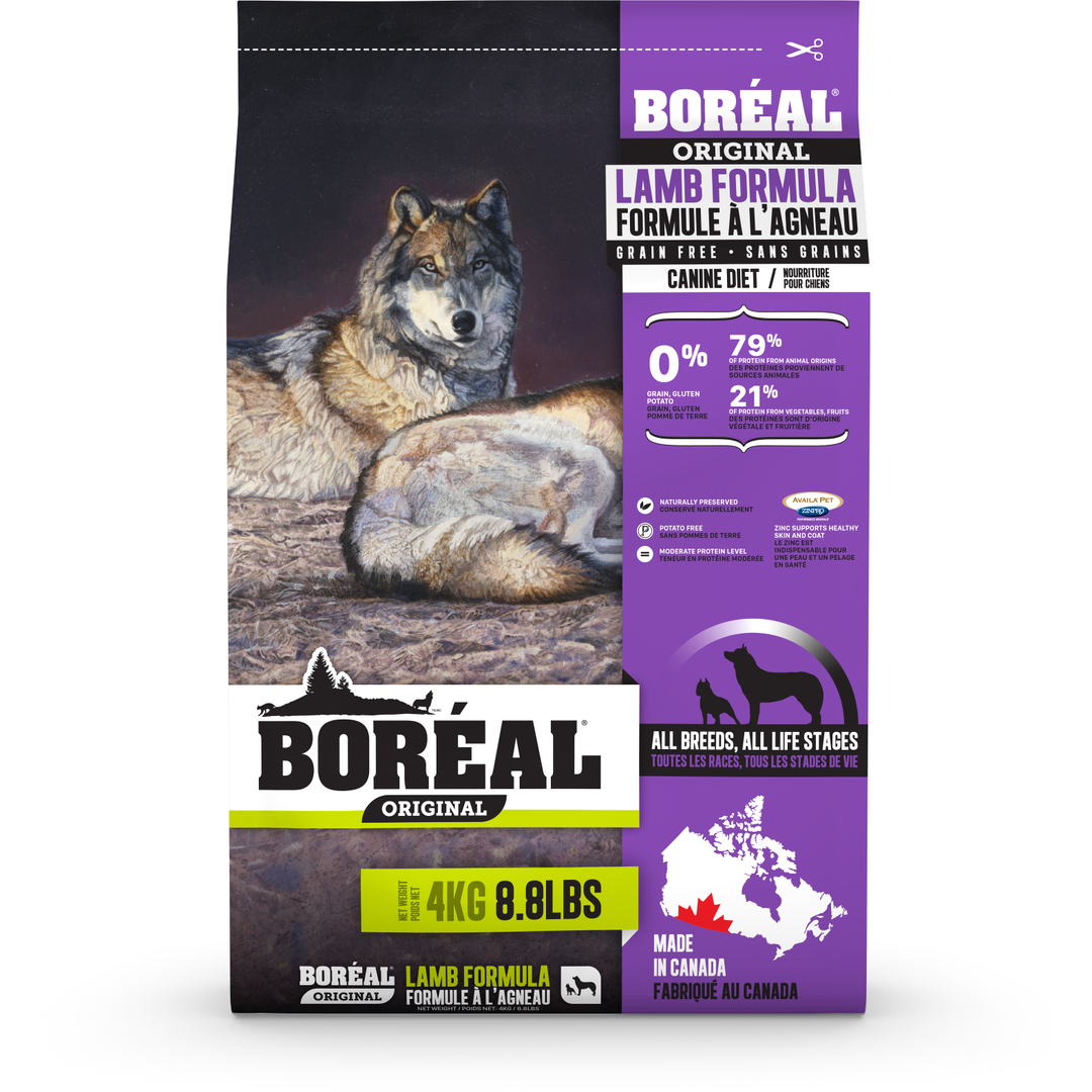Boréal Original Sans Grains - Agneau - Nourriture Sèche pour Chiens