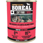 Voir l’image dans la galerie, Boréal - Poulet de Chair Cobb et Saumon de l'Atlantique - Nourriture Humide Sans Grains en Pâté pour Chats