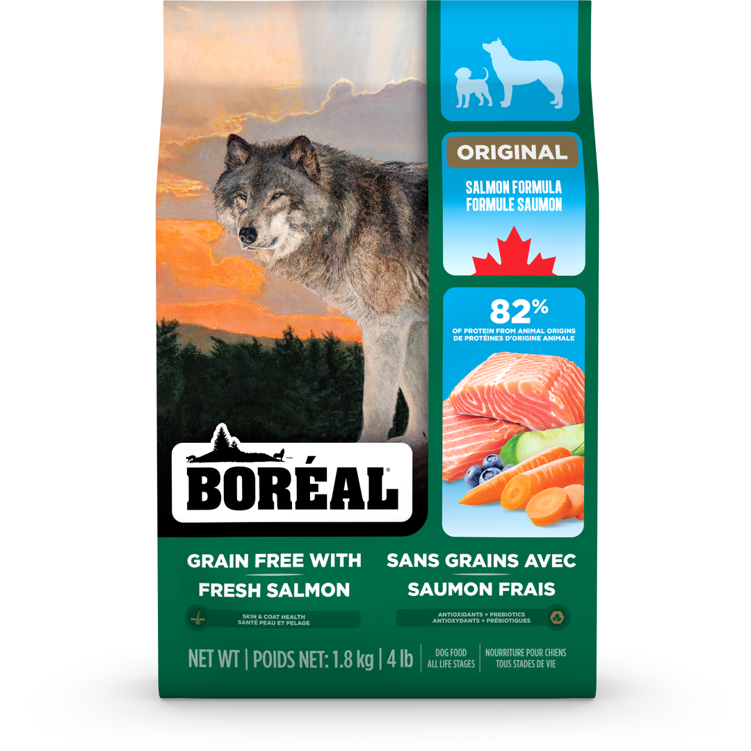 Boréal Original Sans Grains - Saumon - Nourriture Sèche pour Chiens