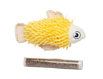 Voir l’image dans la galerie, BüD'z - Poisson avec Pochette et Tube D'Herbe à Chat, 11.5 cm - Jouet pour Chats