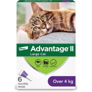ADVANTAGE II Grands Chats +4kg x6