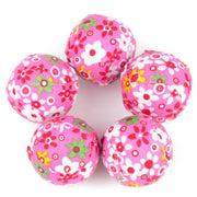 Wonpet - Balle à Grelot avec Motif Floral - Jouet pour Chats