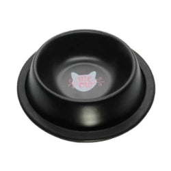 *BAXTER & STELLA Chat Bol Inox Antidérapant Motif Chat 6oz