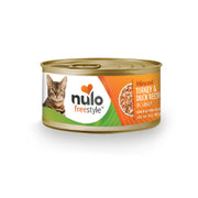 Nulo Freestyle - Chat & Chaton Dinde et Canard Hachés en Sauce - Nourriture Humide Sans Grains pour Chats