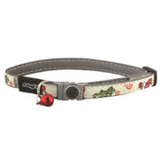 ROGZ Chat Collier GlowCat Geckos Beiges 8-12