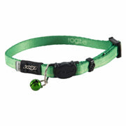 ROGZ Chat Collier KiddyCat Pattes Vert Citron 6-9