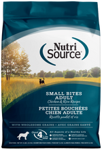 Voir l’image dans la galerie, NutriSource - Chien Adulte Petite Bouchées Poulet et Riz - Nourriture Sèche pour Chiens