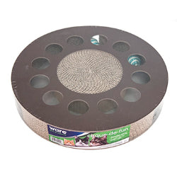 Ware Pet - Griffoir Rond Cirque-de-Fun avec Balles pour Chats
