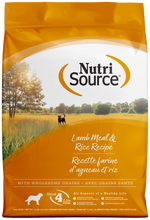 Voir l’image dans la galerie, NutriSource - Chien Adulte Agneau et Riz - Nourriture Sèche pour Chiens