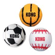 Kong - Balles de Sport - Jouet Résistant et Rebondissant pour Chiens