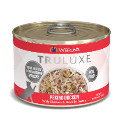 Weruva Truluxe - Chat "Peking Ducken" Poulet et Canard en Sauce - Nourriture Humide Sans Grains pour Chats