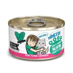 Weruva Best Fido Friend - Chat "Valentine" Thon et Citrouille en Sauce - Nourriture Humide Sans Grains pour Chats