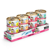 Weruva Best Fido Friend - Chat Assortiments de 12 x 85 g - Nourriture Humide Sans Grains pour Chats