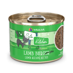 Weruva Cats in the Kitchen - Chat "Lamb Burgini" Agneau au Jus - Nourriture Humide Sans Grains pour Chats