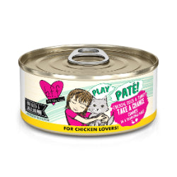 Weruva Best Fido Friend Play - Chat "Take A Chance" Pâté de Poulet, Canard et Dinde dans une Purée Hydratante - Nourriture Humide Sans Grains pour Chats