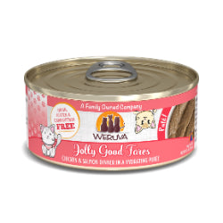 Weruva - Chat "Jolly Good Fares" Pâté de Poulet et Citrouille dans une Purée Hydratante- Nourriture Humide Sans Grains pour Chats